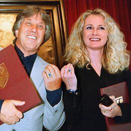 Rolf Zuckowski und Nicole Seibert 2001 